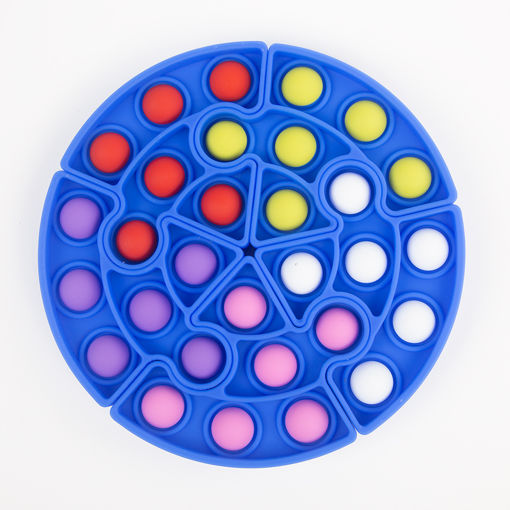 Picture of CIRCLE POPIT PUZZLE BLUE